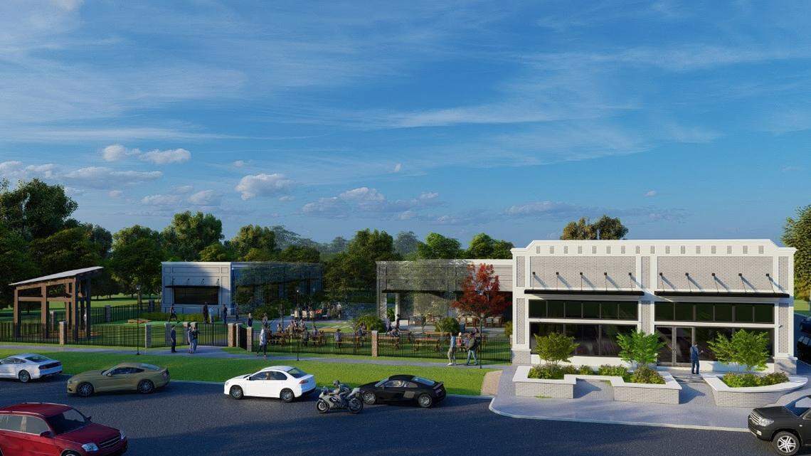 Navy Yard on Main restaurant and biergarten will open on Main Street in Lexington in late Spring 2021.