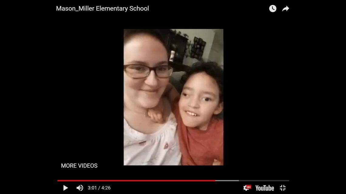 A screenshot of Tashina Jordan, left, and her son 7-year-old Mason Jordan, who was fatally shot by his mother, according to the Bend Police Department.