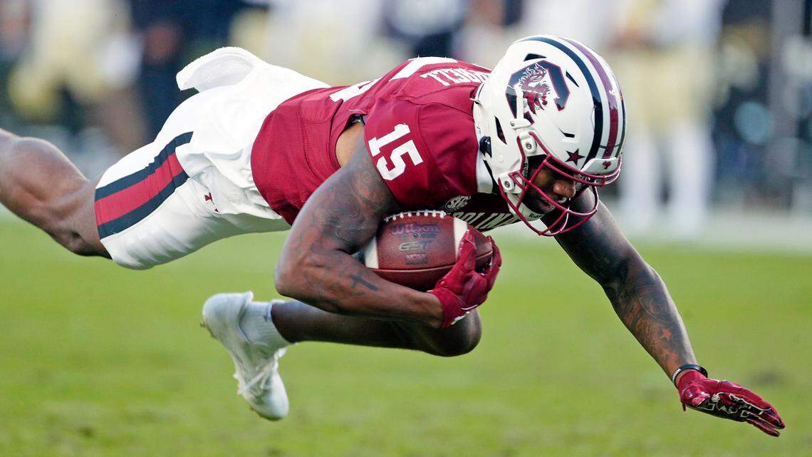 South Carolina’s Dalevon Campbell during Saturday’s game against Wofford at Williams-Brice Stadium.