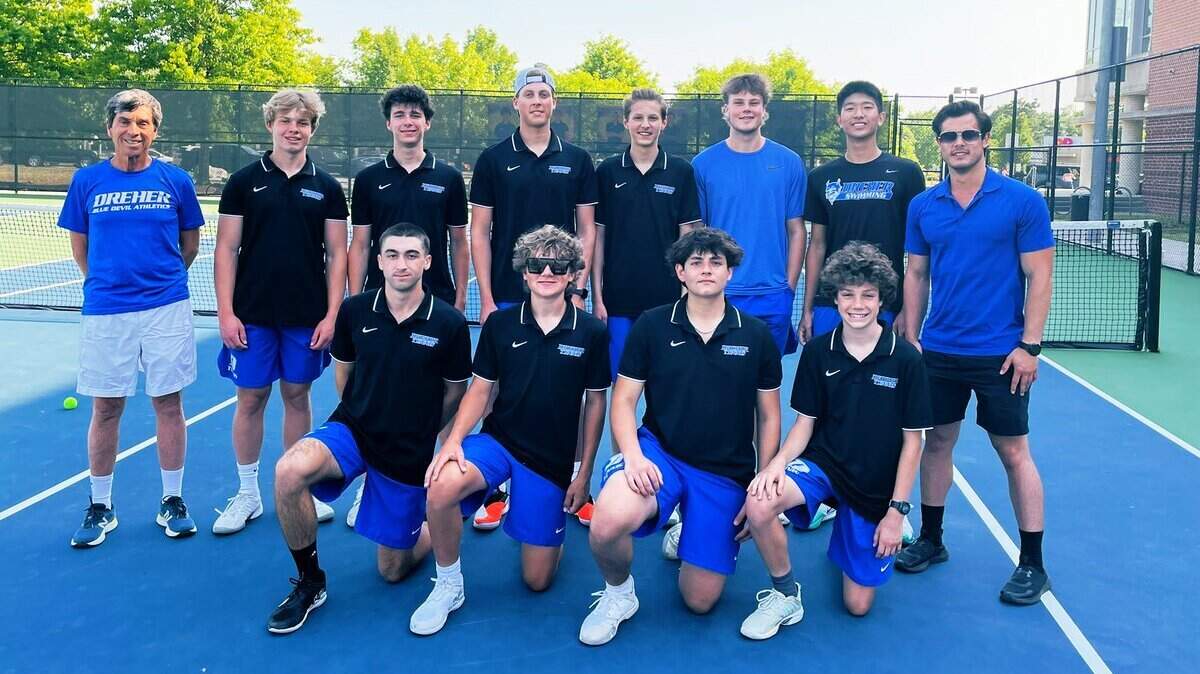 The Dreher boys tennis team advanced to the Class 4A Upper State championship on Monday, May 2, 2022.