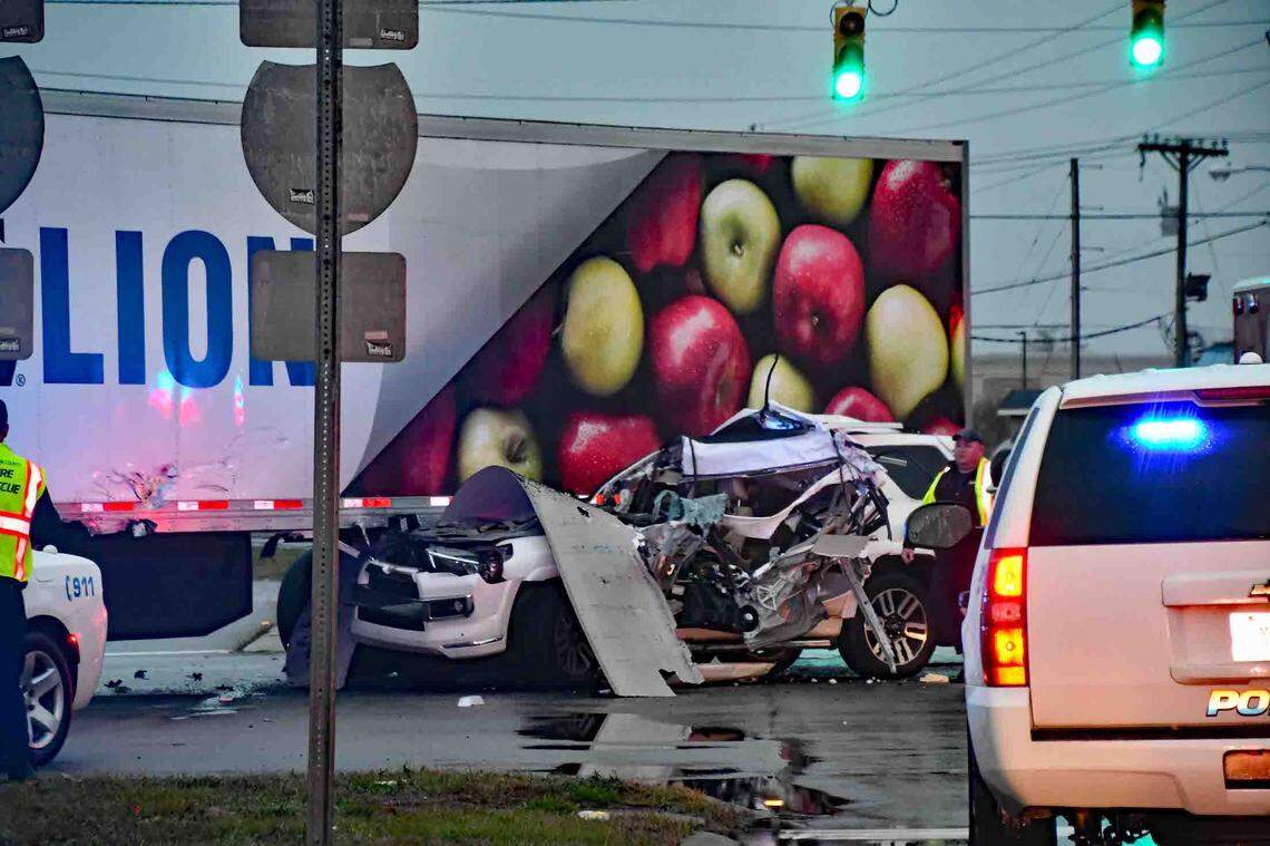 The 19-year-old was seriously injured in the crash, officials said.