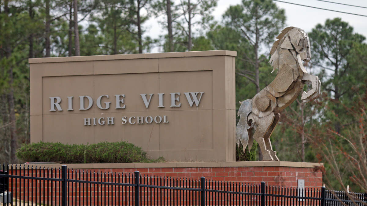 A fight occurred between a student and an employee at Ridge View High School.