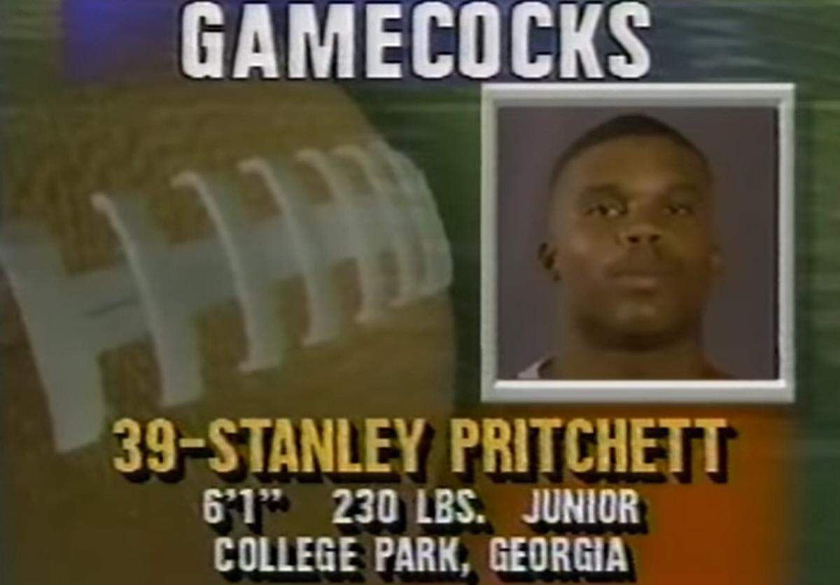 South Carolina running back Stanley Pritchett