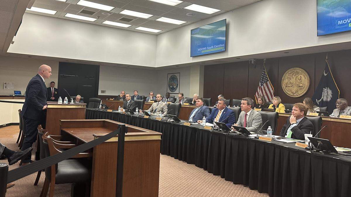A new House committee aimed at improving the South Carolina Department of Transportation met on Wednesday, Aug. 21, 2025 in Columbia. 