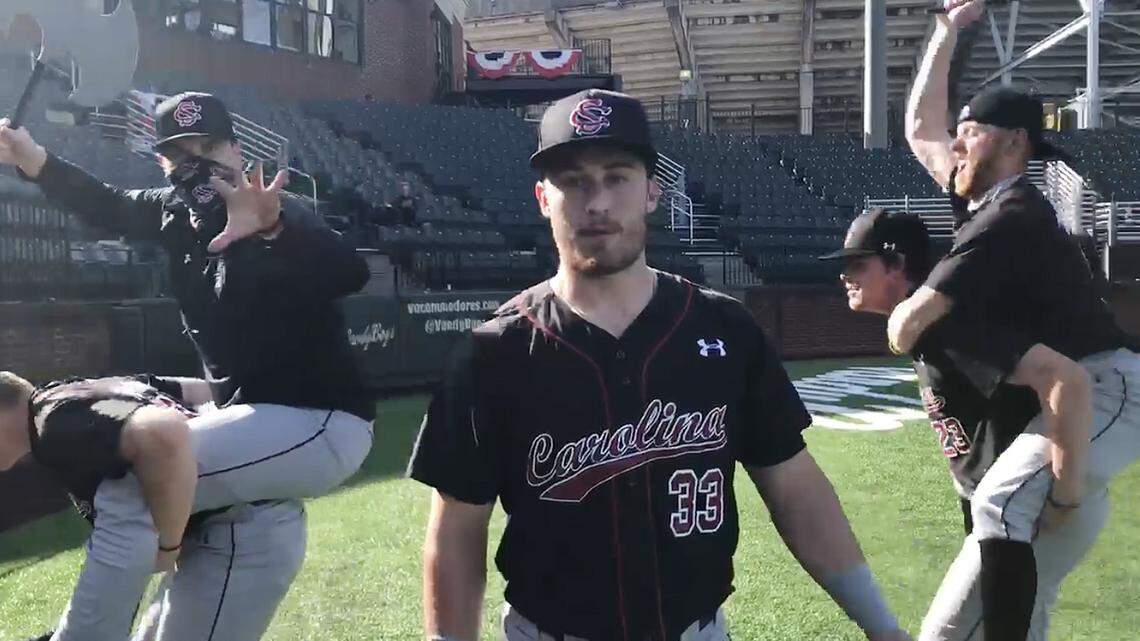 Brady Allen while speaking Sunday after the win over Vanderbilt.