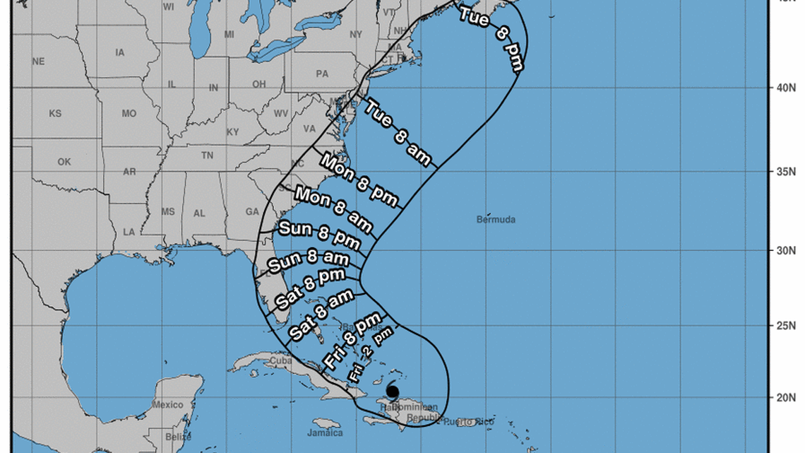 Hurricane Isaias takes aim at Georgia, the Carolinas. Here’s the latest timeline