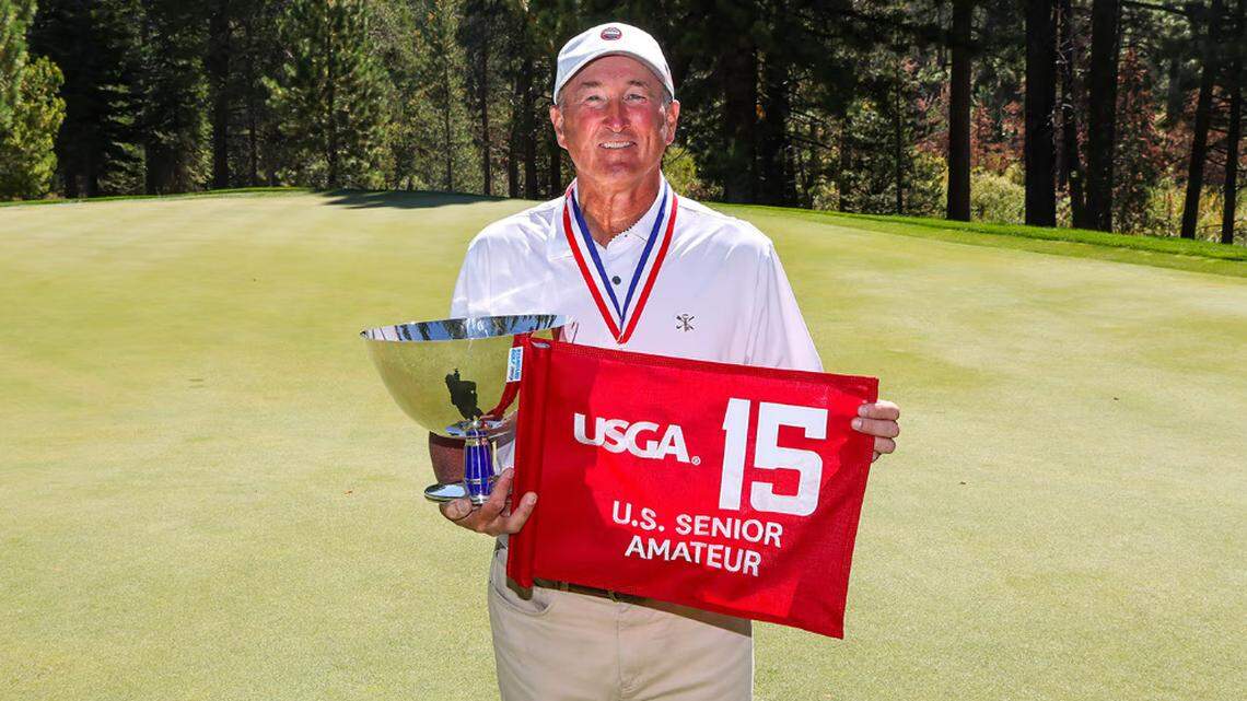 Todd White won the 2023 U.S. Senior Amateur in Truckee, California.