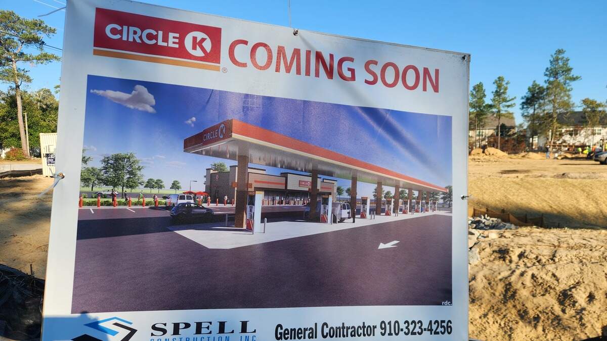 A Circle K convenience store is being prepped at the northeast corner of Augusta Highway and Wise Ferry Road in Lexington.
