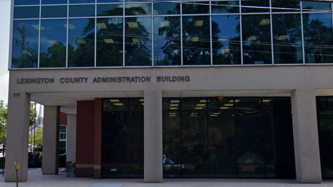 The Lexington County Administration Building on Lexington’s South Lake Drive.