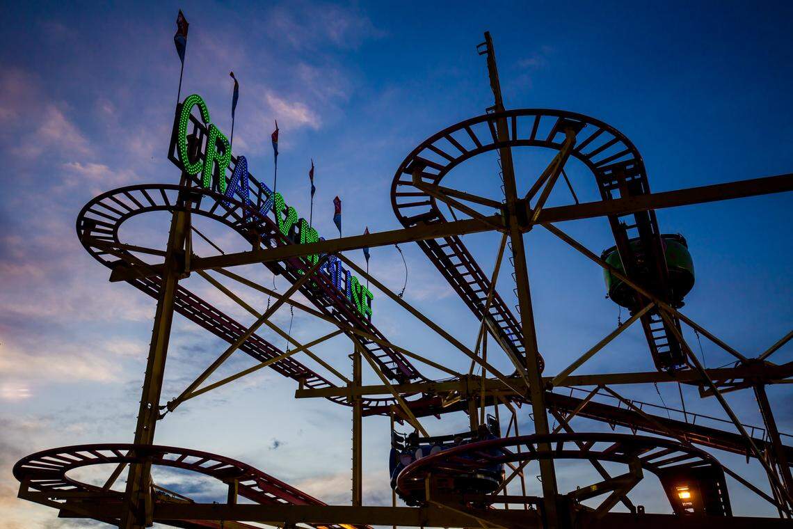 The Crazy Mouse at the 2019 South Carolina State Fair.