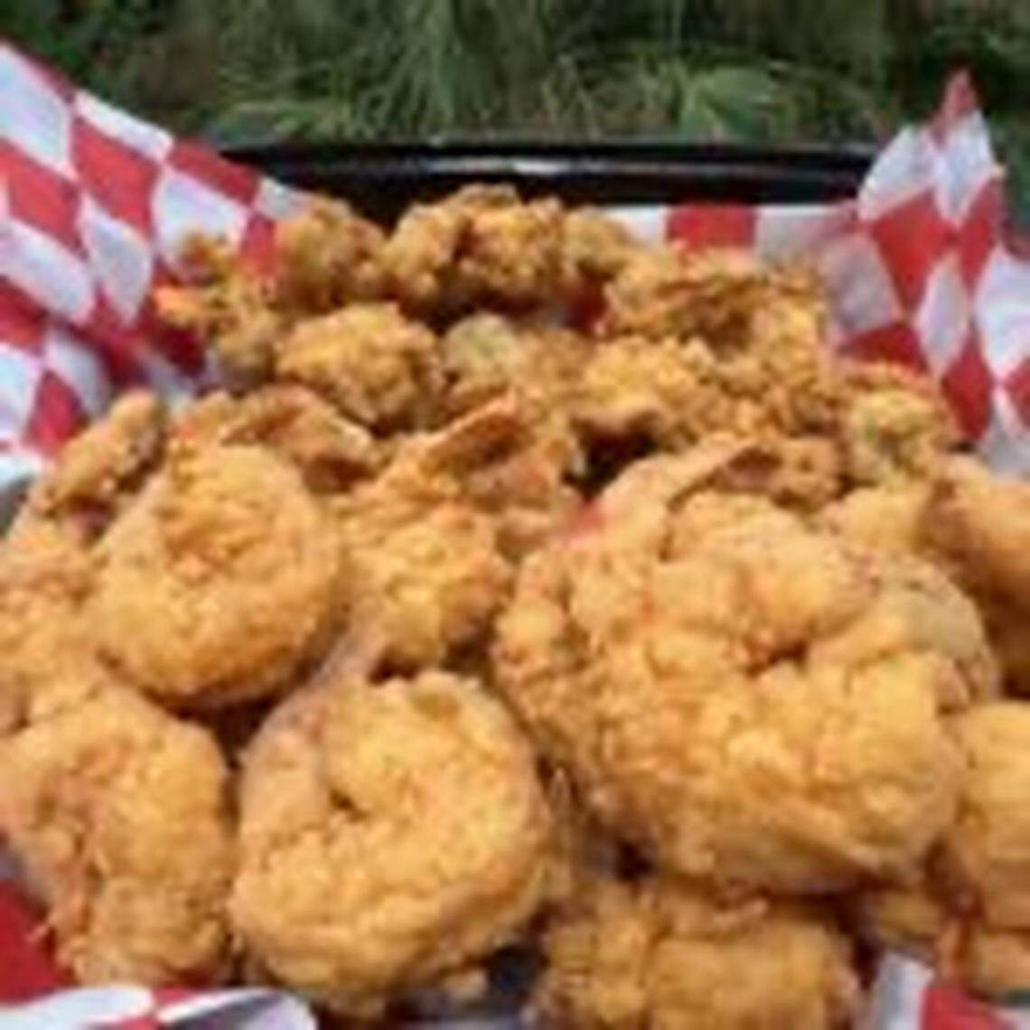 An image of fried seafood.