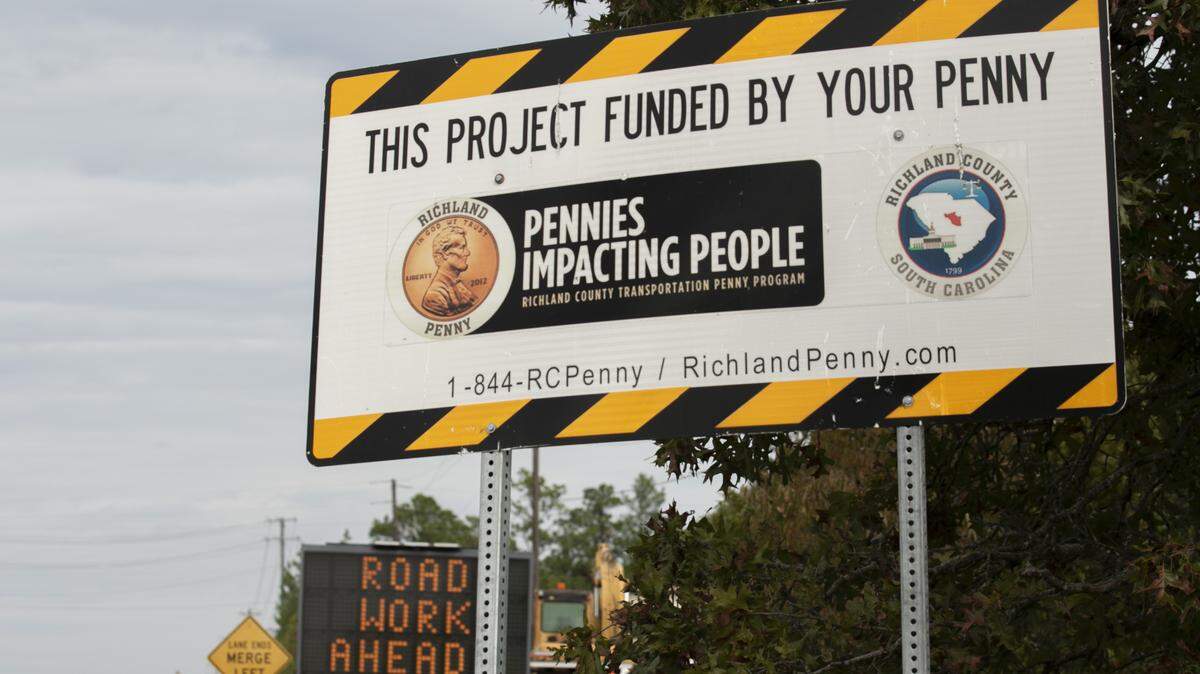 Clemson road is being widened and sidewalks added as part of the Richland County penny tax projects. 10/15/19