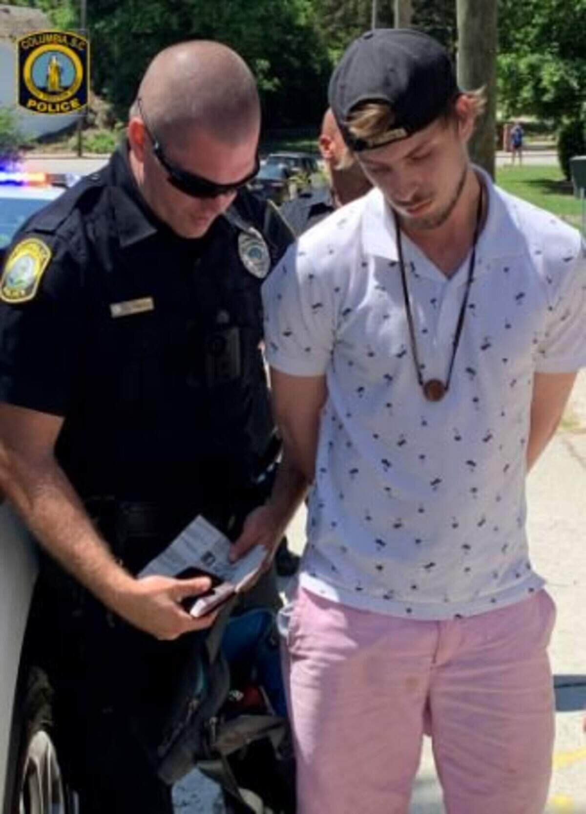 Frank John Wilberding has been charged with arson, according to the Columbia Police Department.