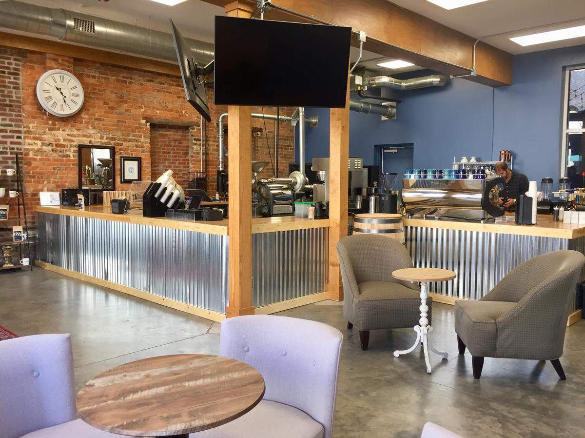 The Oliver Gospel Roastery coffee shop will open soon on Taylor Street in downtown Columbia.