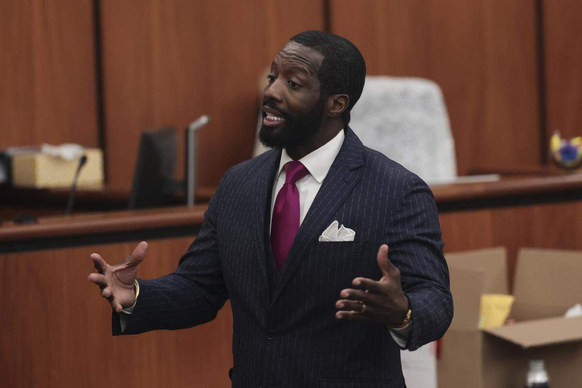 Defense attorney Shaun Kent delivers his closing argument during the trial of Rick Chow on Monday, June 1, 2026.