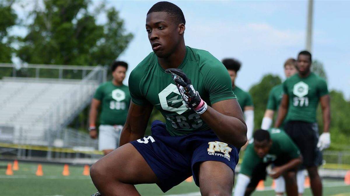 North Carolina defensive end and South Carolina target Keeshawn Silver