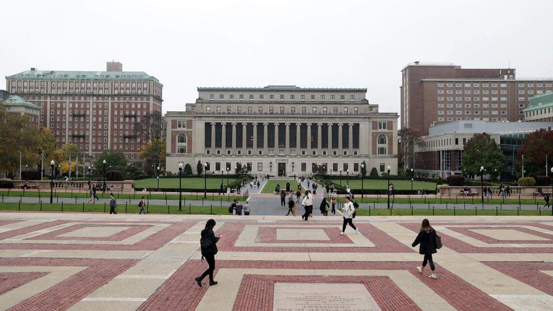 The Columbia University campus. (Luiz C. Ribeiro/New York Daily News/TNS)