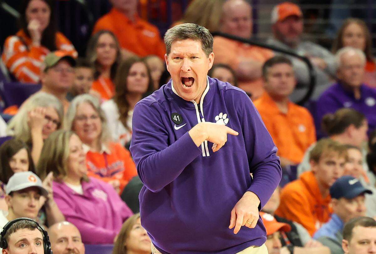 Clemson men’s basketball coach Brad Brownell