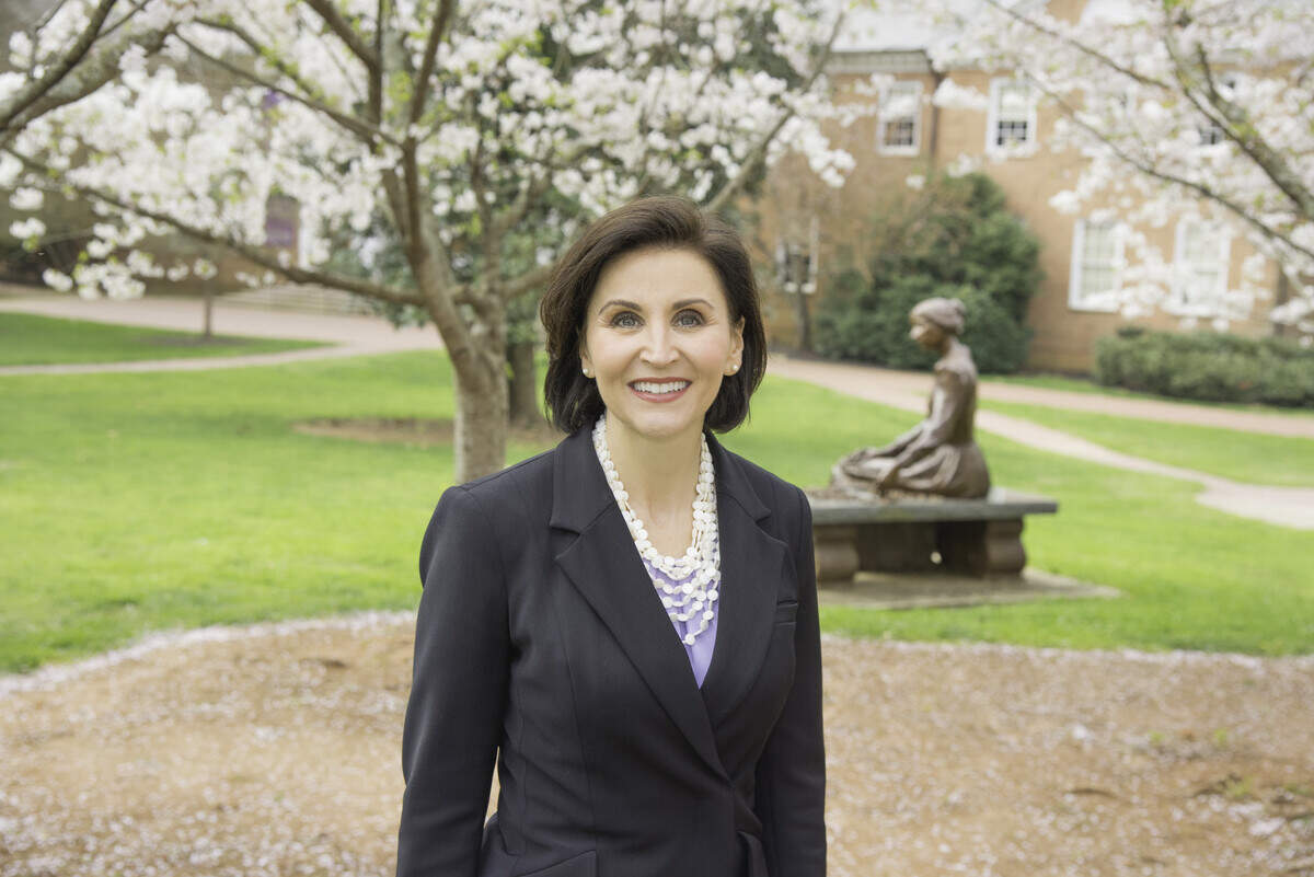 Krista Newkirk is president of Converse College.