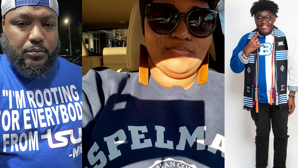 Sean Livingston, Dr. Deidra Morrison Wells and Deontré McCray all graduated from an HBCU