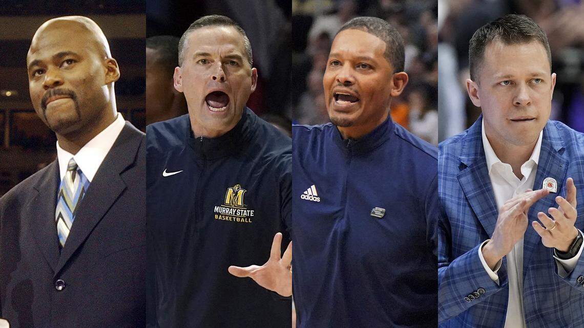 From left: BJ McKie, Matt McMahon, Lamont Paris and Bob Richey.