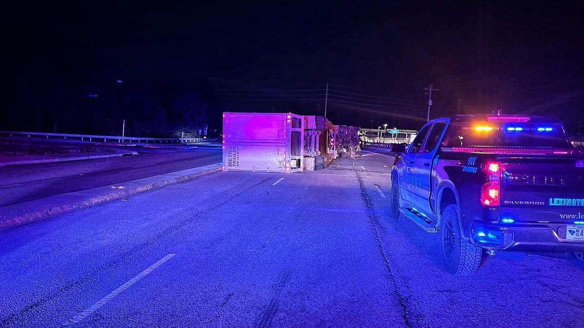 Tractor trailer crash blocked busy road’s connection with I-20, police say