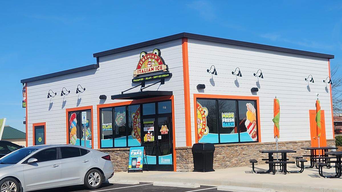 Jeremia’s Italian Ice plans to open Feb. 2, 2026 at 1784 S. Lake Drive in the Red Bank area of Lexington.