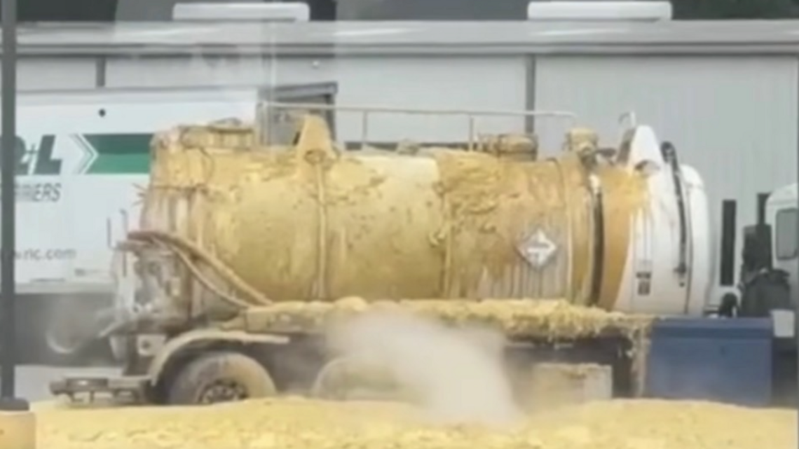 ‘It just looked like poop.’ Chemical truck explodes in SC Denny’s parking lot