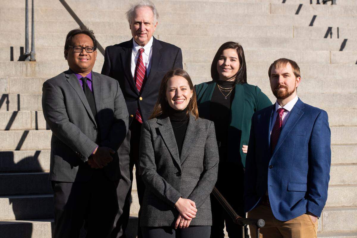 The State newspaper politics team at the South Carolina statehouse on Tuesday, January 11, 2023.