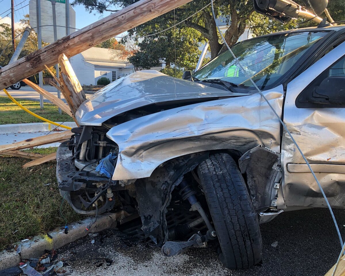 A busy road was blocked following a collision, according to the Lexington Police Department.