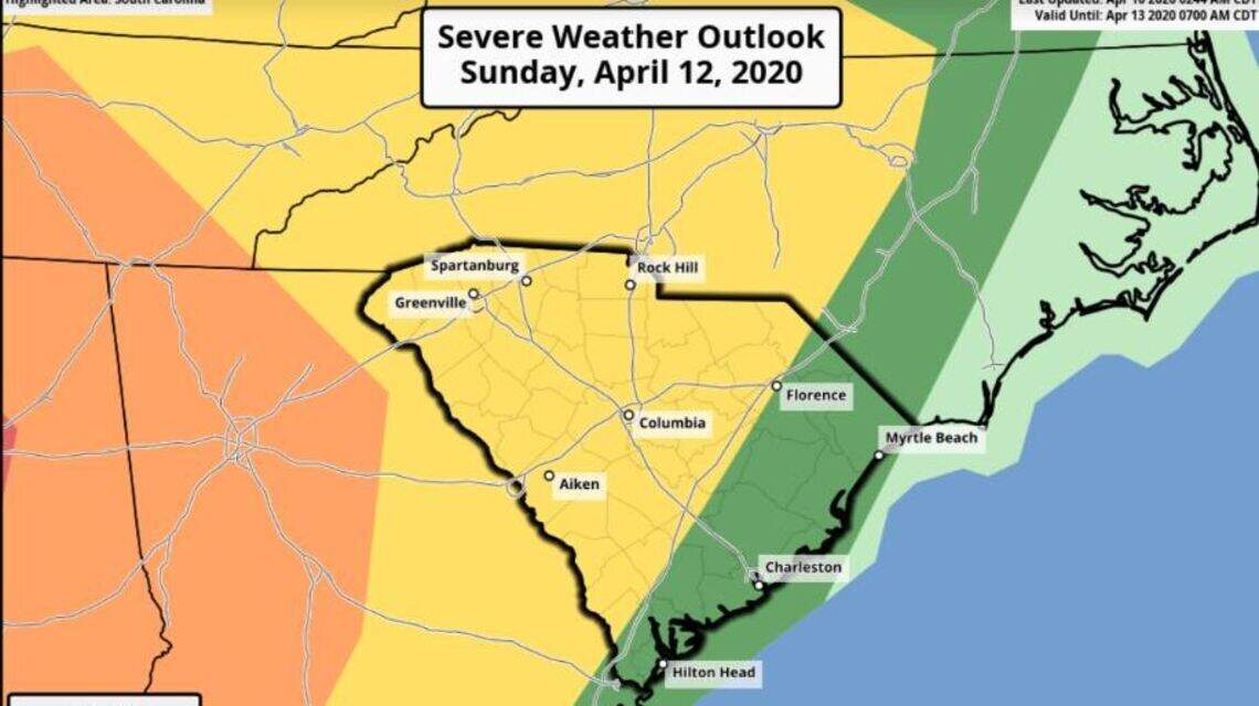 Tornadoes, severe weather storms forecast to hit the Midlands