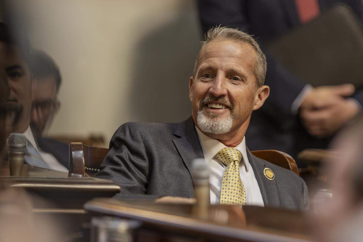 State Rep. Chris Wooten during a meeting of the South Carolina House of Representatives on Tuesday, Dec. 3, 2024.