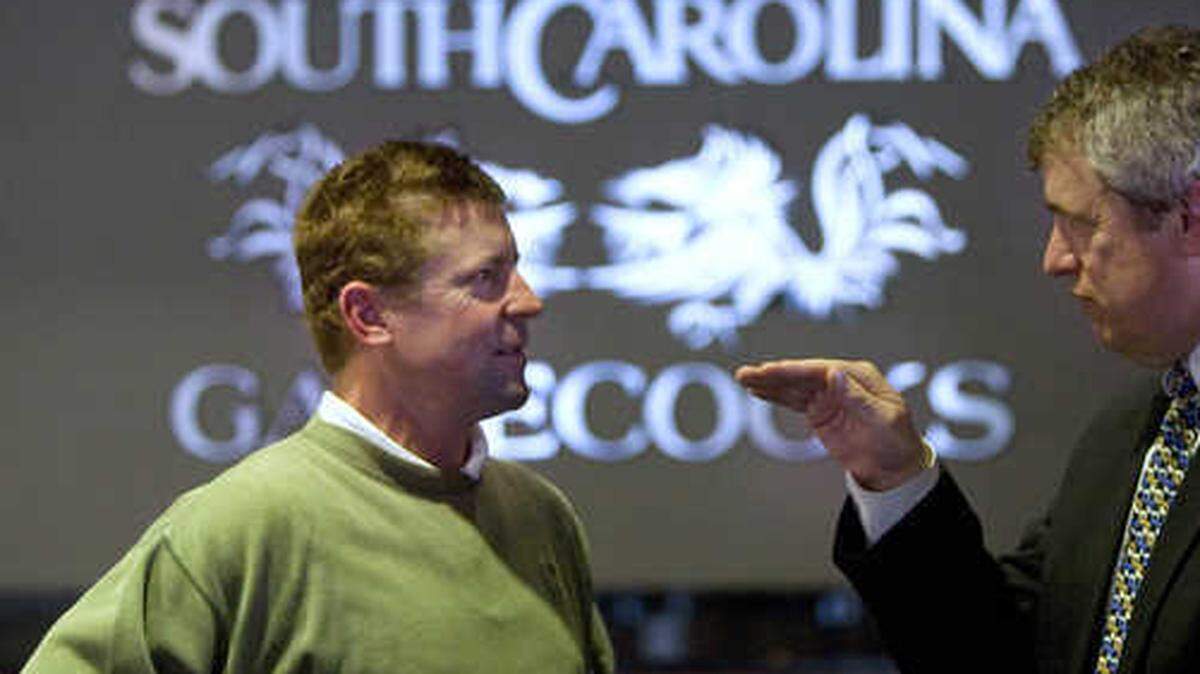 Bill McDonald and former AD Eric Hyman