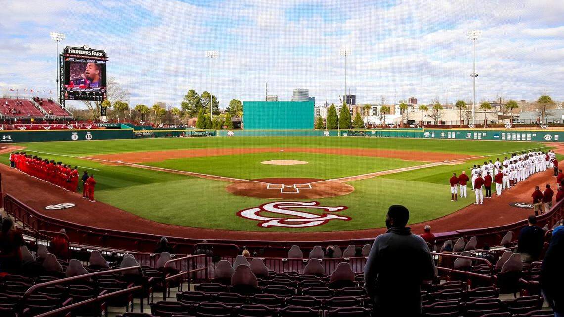 South Carolina hosts Texas March 11-13 at Founders Park.