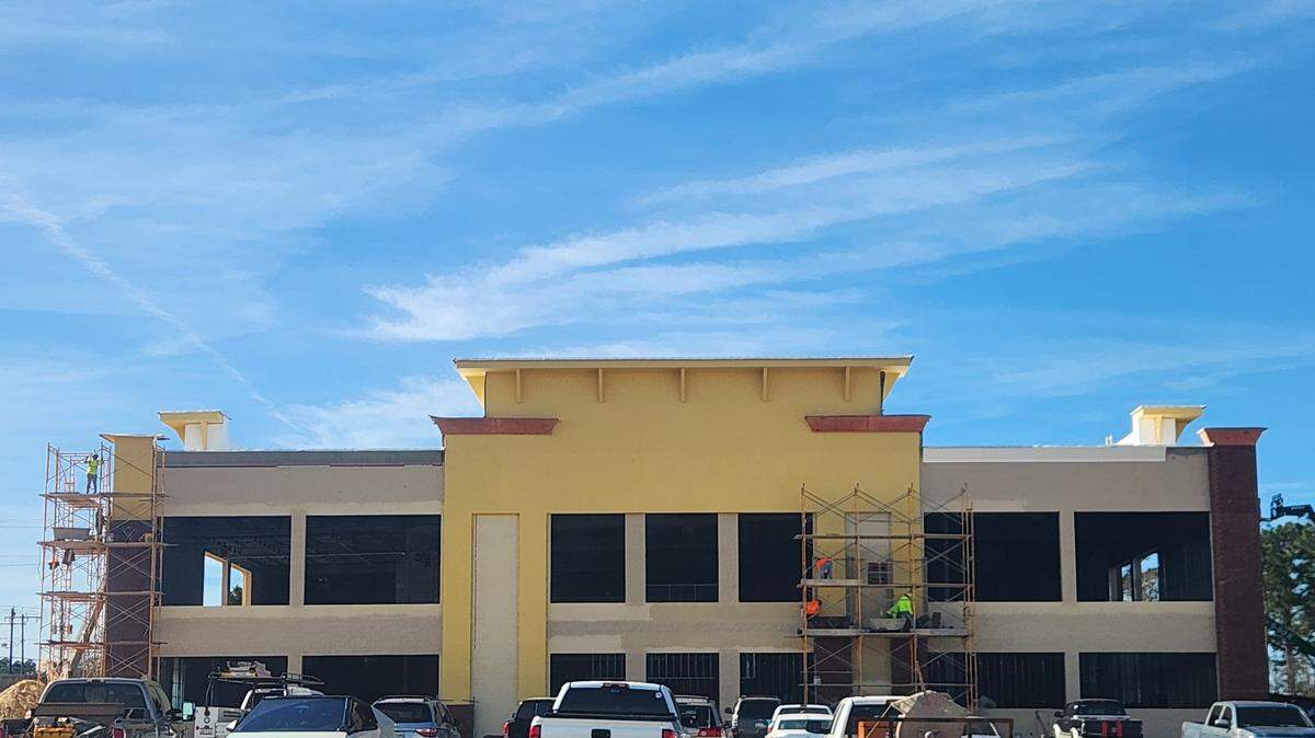 A Planet Fitness is under construction at Platt Springs Crossing in the Red Bank area of Lexington.