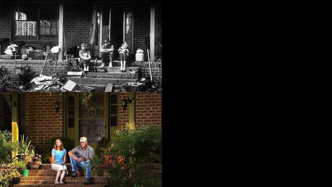 Shrimp boats in the driveway? Hugo did it