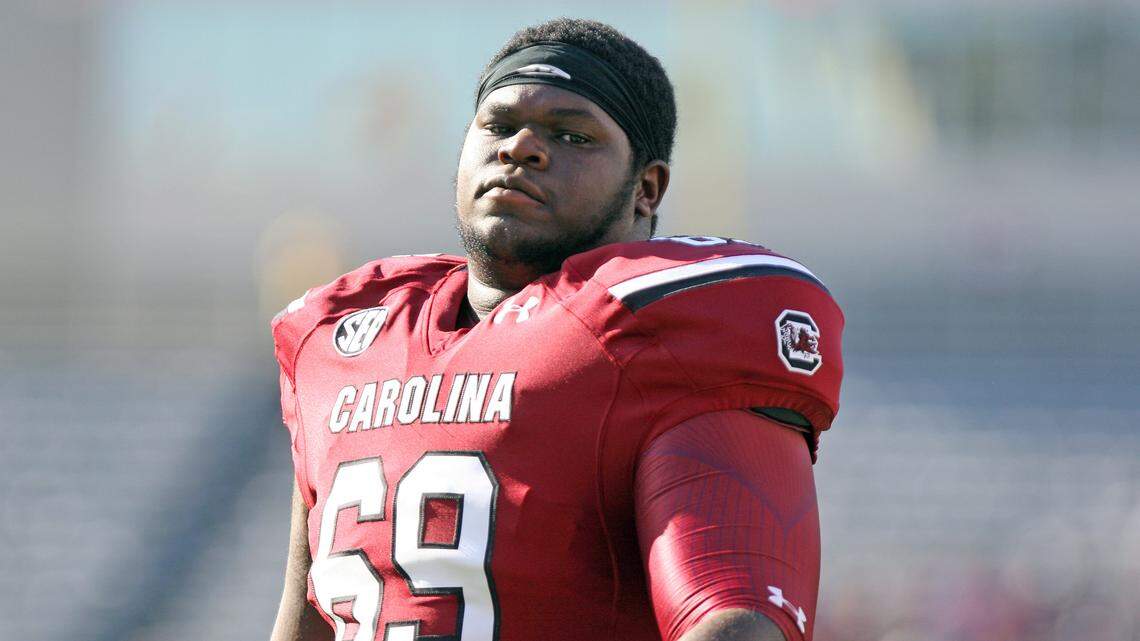 Former Gamecock offensive lineman D.J. Park
