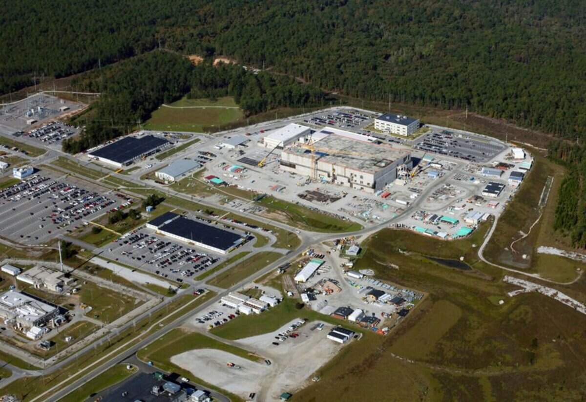 A nuclear bomb factory is being developed at the site of the old mixed oxide fuel plant on the Savannah River Site near Aiken, S.C. The new plant would produce plutonium pits to replace those currently in the U.S. stockpile.