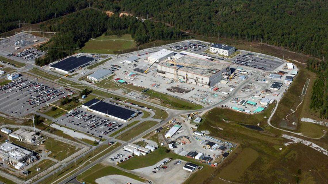 A nuclear bomb factory is being developed at the site of the old mixed oxide fuel plant on the Savannah River Site near Aiken, S.C. The new plant would produce plutonium pits to replace those currently in the U.S. stockpile.