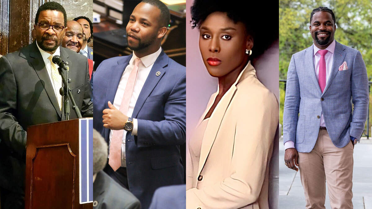 Four candidates are vying for the 42nd District Senate seat. including (from left to right) state Reps. Wendell Gilliard and Deon Tedder, human rights activist Rosa Kay and state Rep. JA Moore.