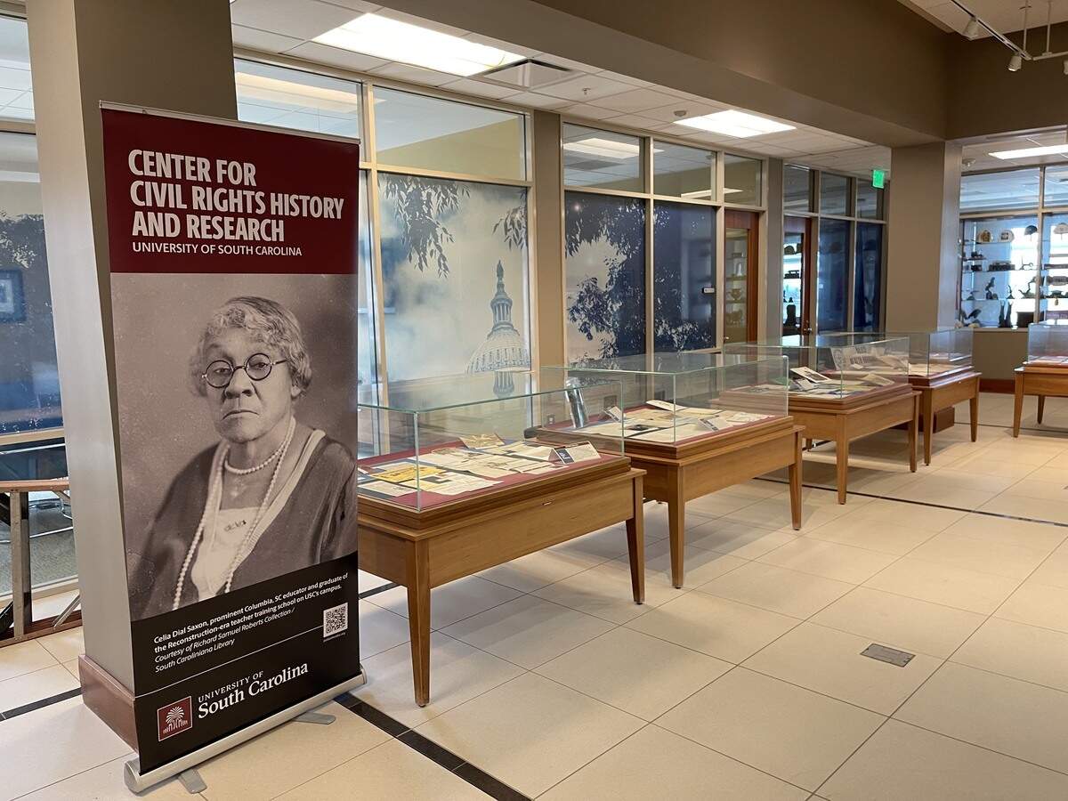 The University of South Carolina’s Center for Civil Rights History and Research, located in the Ernest F. Hollings Special Collections Library.