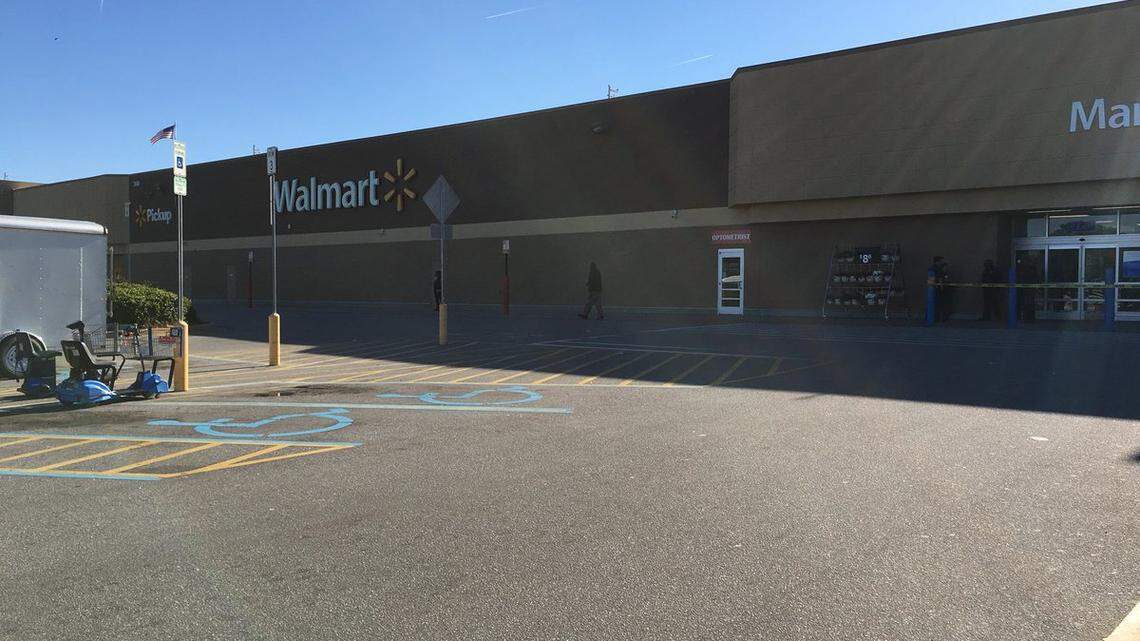 The Walmart on Harbison Boulevard was closed after a early-morning fire in the store.