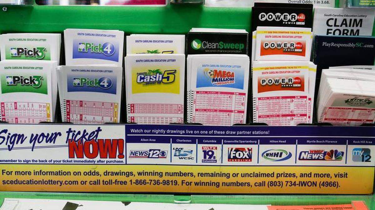 A lottery player is in for a huge windfall after shopping at a convenience store in South Carolina.