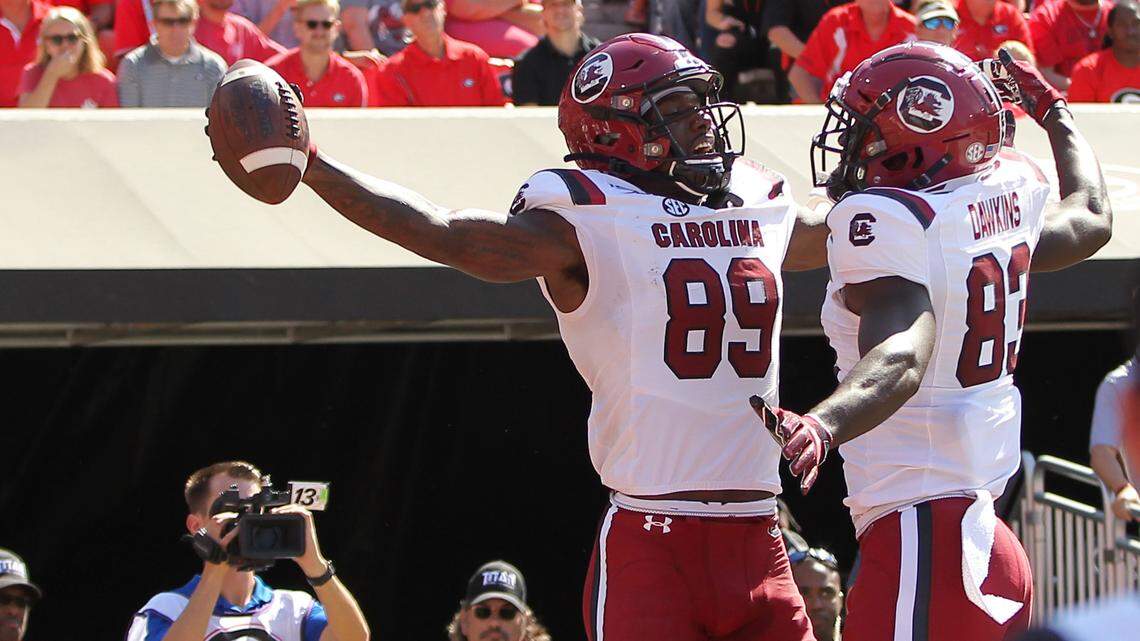 Conway native and South Carolina WR Bryan Edwards joins former Socastee rival on NFL team