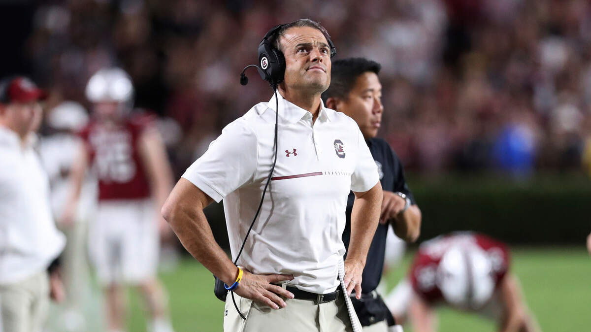 South Carolina coach Shane Beamer