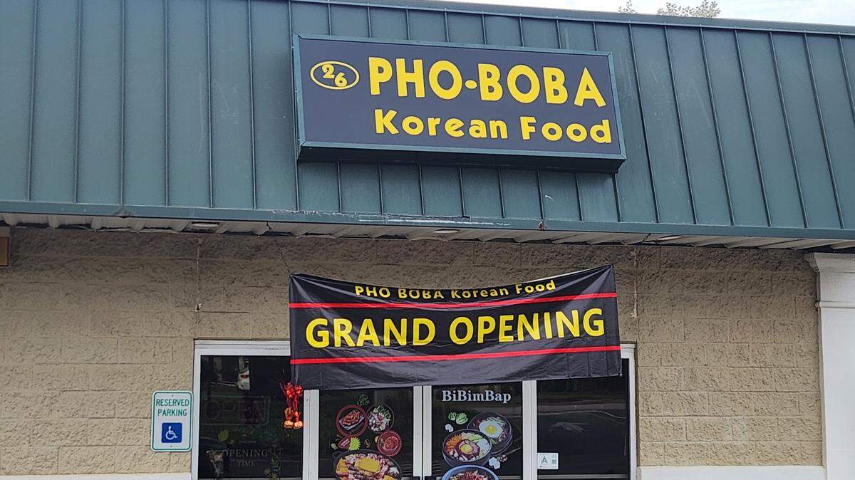 26 Pho Boba Korean Food has opened at 5341-C Sunset Blvd. in Lexington, SC.