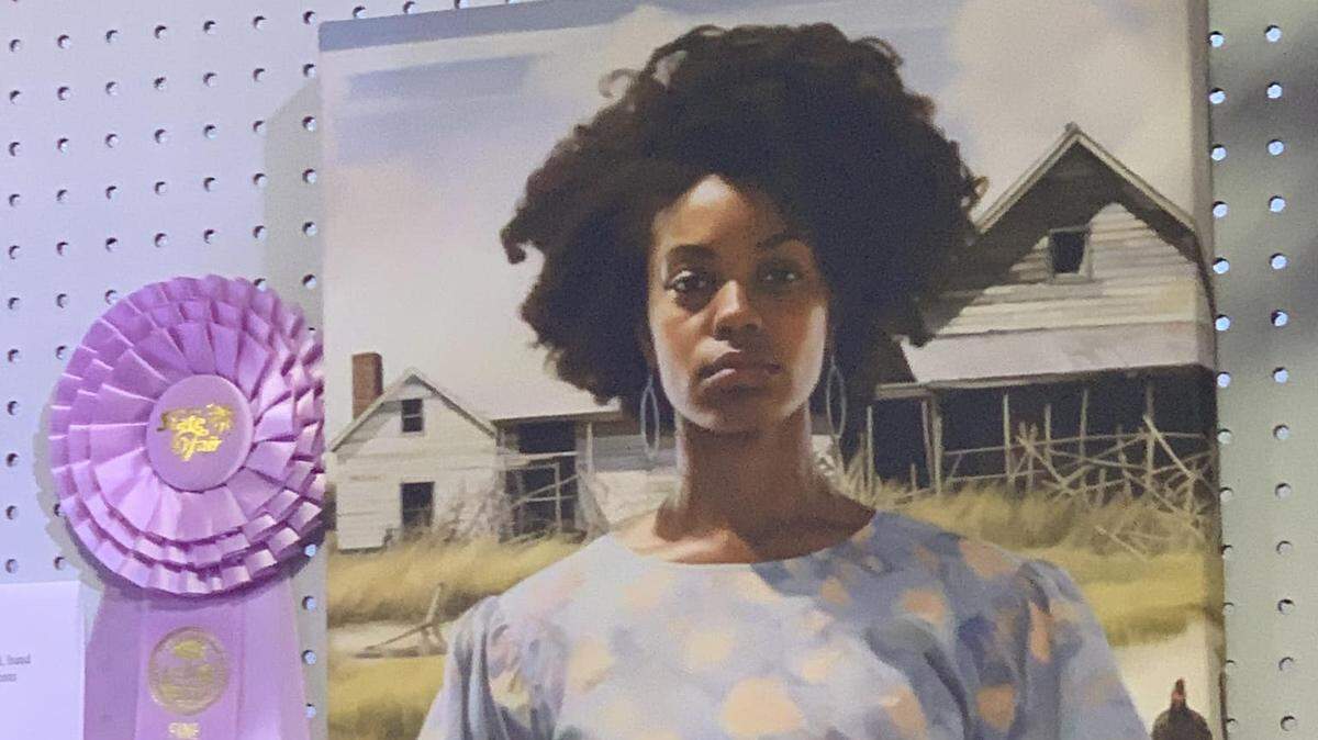 Terrance Washington’s “Country Girl” on display at the 2024 S.C. State Fair