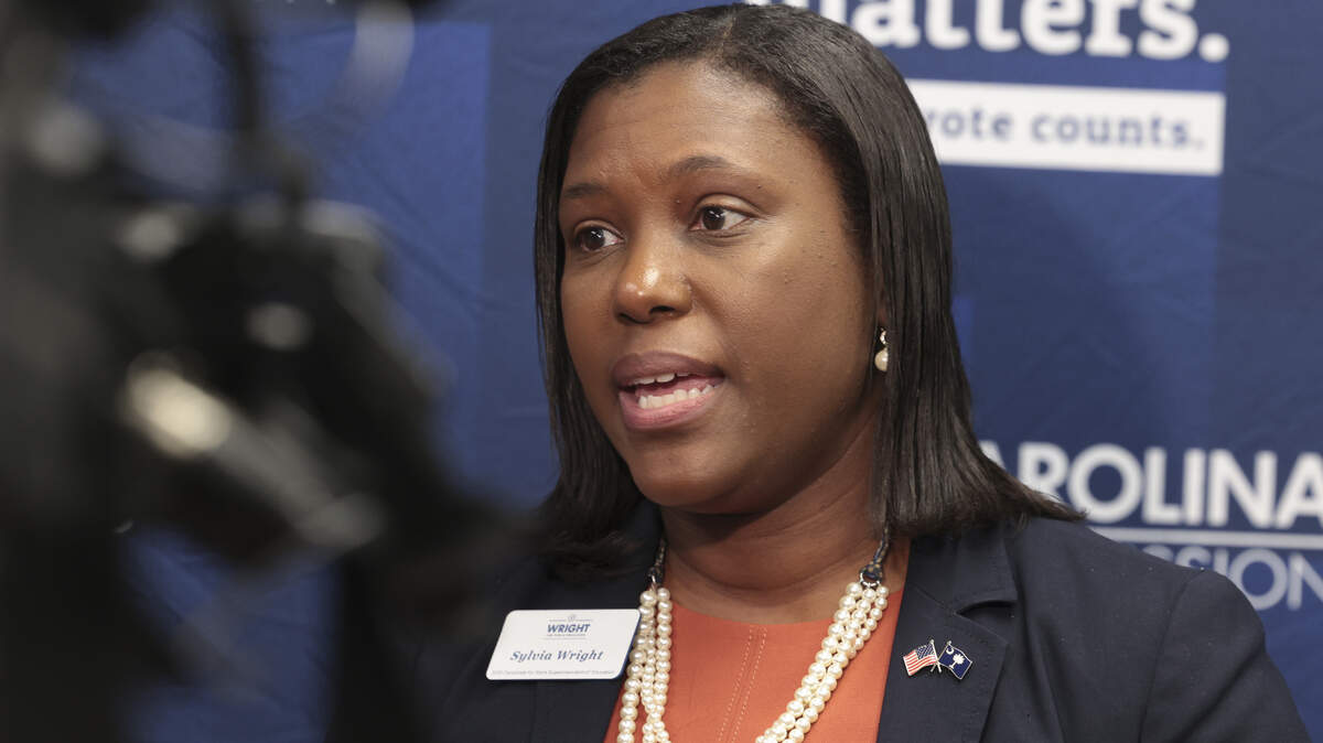 Sylvia Wright is running for Superintendent of Education.