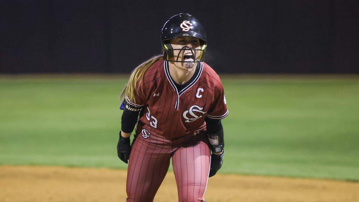 South Carolina infielder Karley Shelton