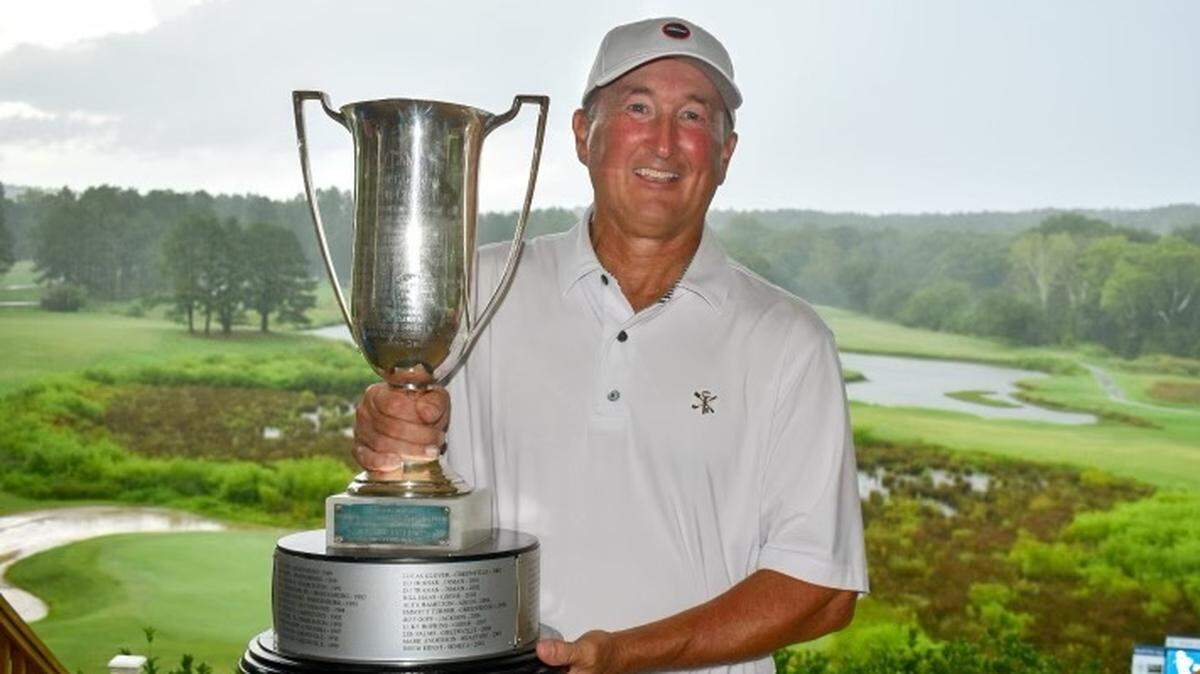 Todd White after winning the S.C. Amateur championship at Musgrove Mill